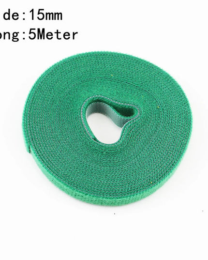 Wholesale 2/5M/Roll 12mm Width Cable Organizer USB Cable Winder Management nylon Free Cut Ties Mouse earphone Cord cable ties NexivoEdge