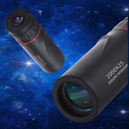 2000x25 HD Monocular Telescope Mini Portable Mobile Phone Telescope Outdoor Camping Hunting Birdwatching Telescopes NexivoEdge