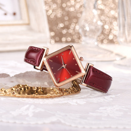 Square head quartz watch set NexivoEdge
