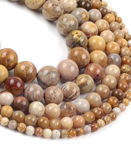 4-12mm Natural Chrysanthemum Onyx Round Loose Beads for Jewelry Making DIY Bracelet Necklace Accessories 15inches NexivoEdge