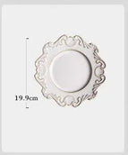 Baroque white trumpet bowl