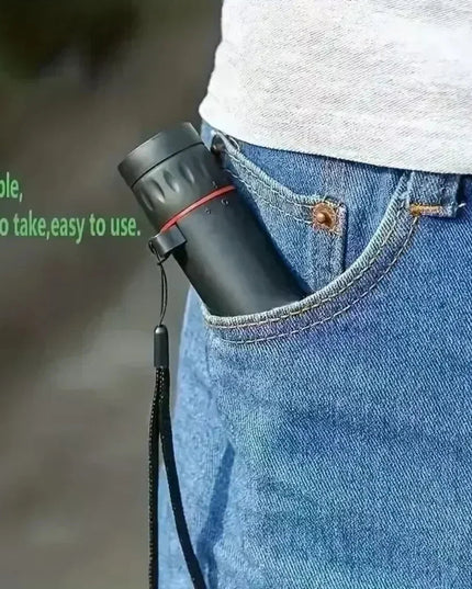 Mini Portable 2000x25 HD Monocular Telescope Mobile Phone Telescope with Holder Camping Hunting Birdwatching Telescope NexivoEdge