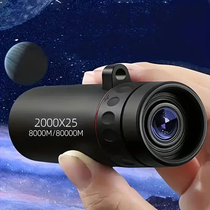 2000x25 HD Monocular Telescope Mini Portable Mobile Phone Telescope Outdoor Camping Hunting Birdwatching Telescopes NexivoEdge
