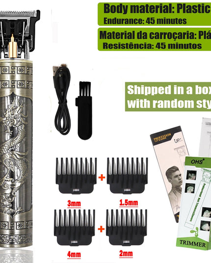 T9 Hair Clipper Repair Beard Shaving Body Hair Trimmer Clippers Electric Machine Men Haircut Machine 0mm Barber Shaver NexivoEdge