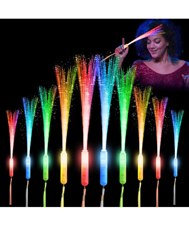 28-Pack LED Magic Glow Wands for Events NexivoEdge