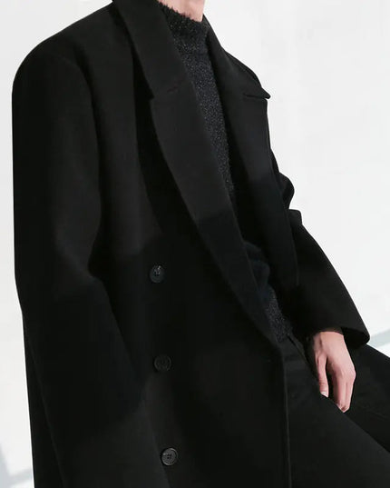 Chic Winter Wool Coat NexivoEdge