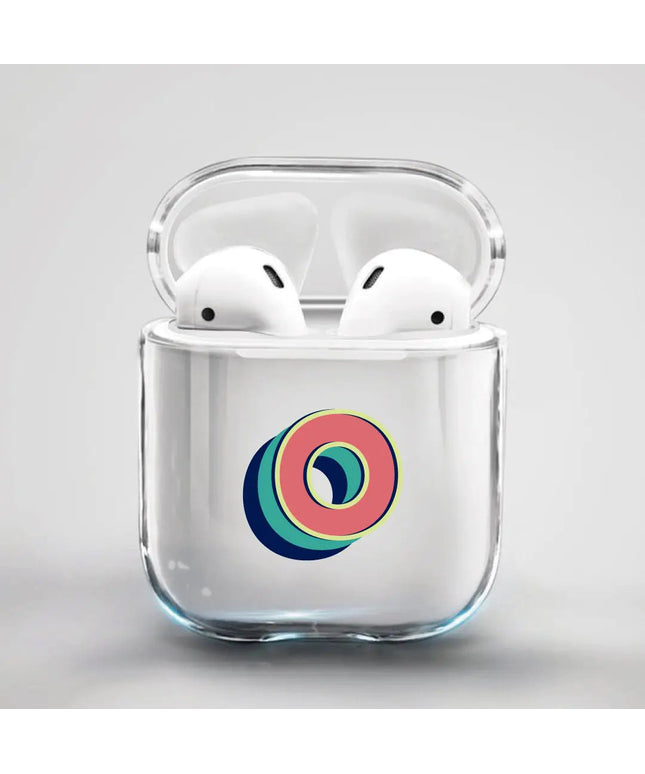 Custom O Letter Airpod Cover NexivoEdge