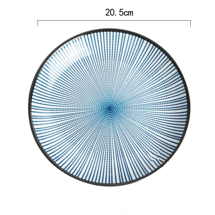 Japanese Ceramic Plates for Sushi and Snacks NexivoEdge