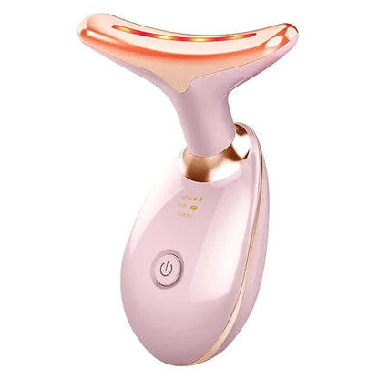 Beauty Facial Massager, 7 Color Wavy Acne Beauty Microcurrent Facial Device Skin Firming for Face Neck Beauty Device, NexivoEdge