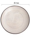 Centripetal pattern / 8Inch