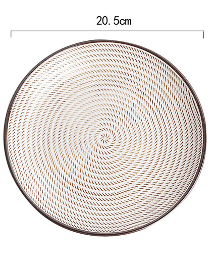 Japanese Ceramic Plates for Sushi and Snacks