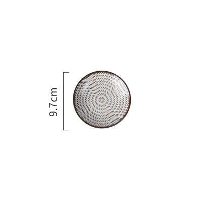 Japanese Ceramic Plates for Sushi and Snacks NexivoEdge