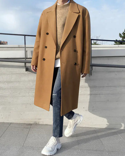 Chic Winter Wool Coat NexivoEdge