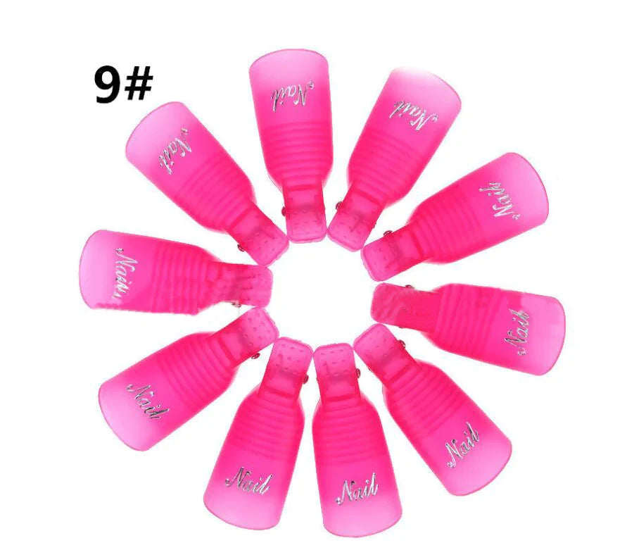 Gel Nail Polish Remover Clips NexivoEdge