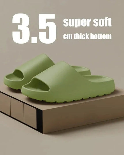 Coconut Slippers Cloud Thick-soled Sandals Summer Fashion Soft Bottom Beach Men Slippers Women's Sandals  EVA Slides NexivoEdge
