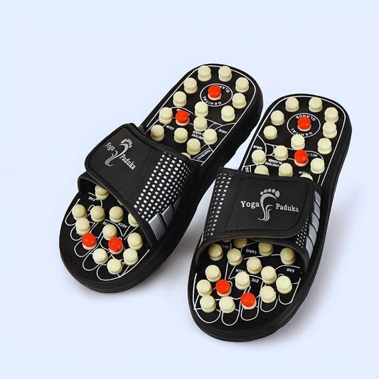 Acupressure and Magnetic Therapy Paduka Slippers for Full Body Blood Circulation For Men and Women - Nexivo