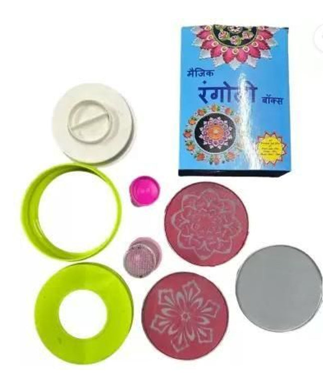 BD Rangoli Making Kit Includes Magic Tool - Nexivo