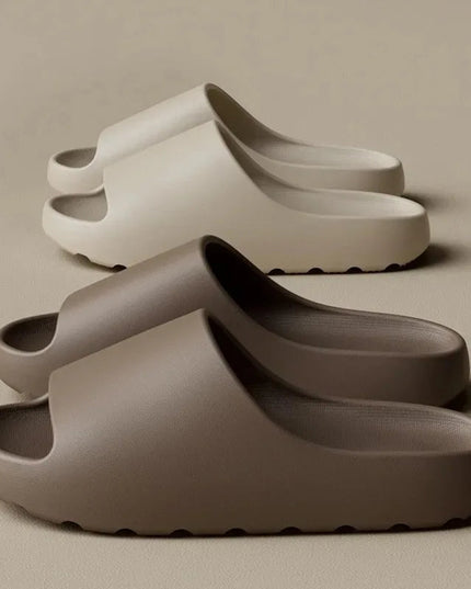 Coconut Slippers Cloud Thick-soled Sandals Summer Fashion Soft Bottom Beach Men Slippers Women's Sandals  EVA Slides NexivoEdge