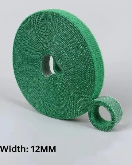 Wholesale 2/5M/Roll 12mm Width Cable Organizer USB Cable Winder Management nylon Free Cut Ties Mouse earphone Cord cable ties NexivoEdge