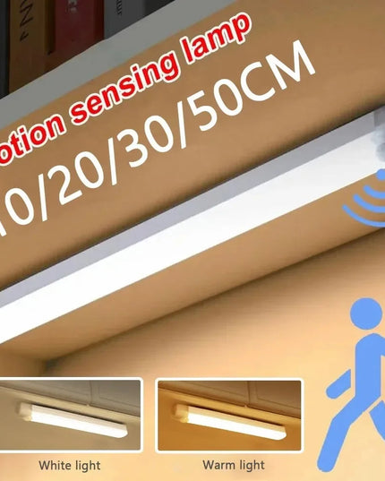 LED Motion Sensor Light Wireless LED Night Light Type C Rechargeable Light Cabinet Wardrobe Lamp Staircase Backlight For Kitchen NexivoEdge