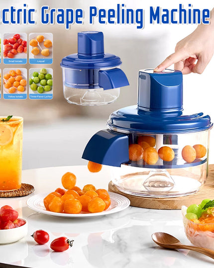 Automatic Electric Grape Peeler Electric Rechargeable Fruit Peeling Machine Hands-Free Skin Remover Home Kitchen Supplies Kitchen Gadgets NexivoEdge