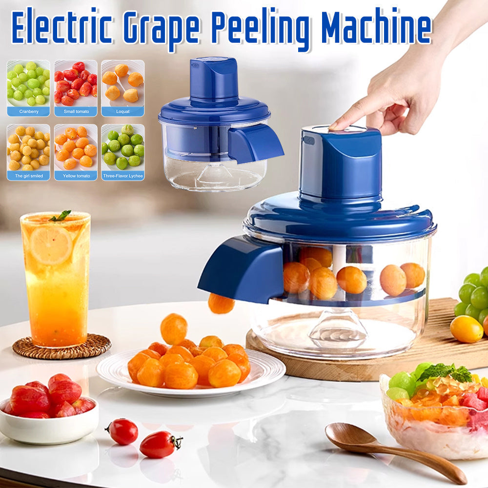 Automatic Electric Grape Peeler Electric Rechargeable Fruit Peeling Machine Hands-Free Skin Remover Home Kitchen Supplies Kitchen Gadgets NexivoEdge