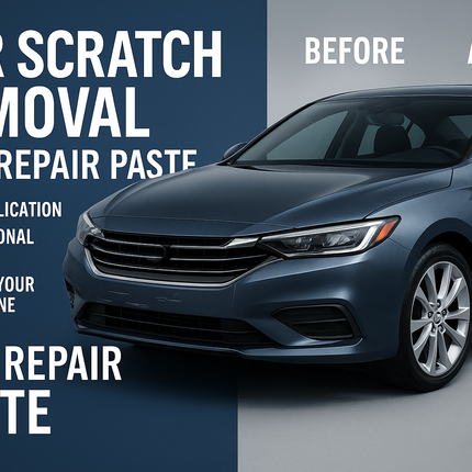 Car Scratch Removal Wax Repair Paste Promotional Banner