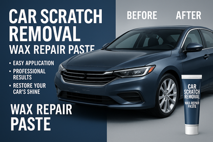 Car Scratch Removal Wax Repair Paste Promotional Banner