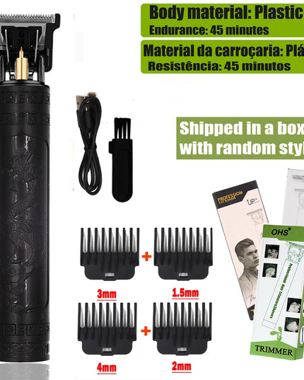 T9 Hair Clipper Repair Beard Shaving Body Hair Trimmer Clippers Electric Machine Men Haircut Machine 0mm Barber Shaver NexivoEdge