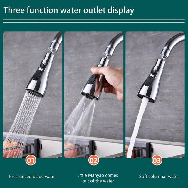 3 Modes Kitchen Sink Faucet 26041
