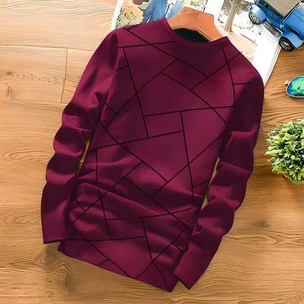 Cotton Blend Printed Full Sleeves Regular Fit Sweatshirts - Nexivo