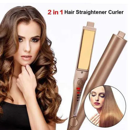 Hair Straightener and Curling Iron Combo NexivoEdge
