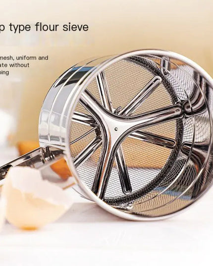 Stainless Steel Handheld Flour Sieve NexivoEdge