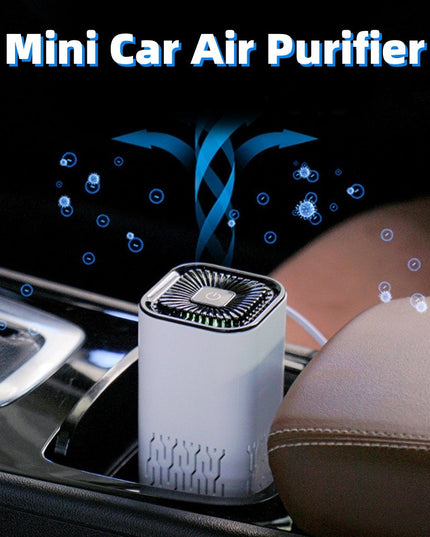 Car Air Purifier Portable Negative Ion Generator Remove Formaldehyde Dust Smoke Air Freshen Washer For Home Car NexivoEdge
