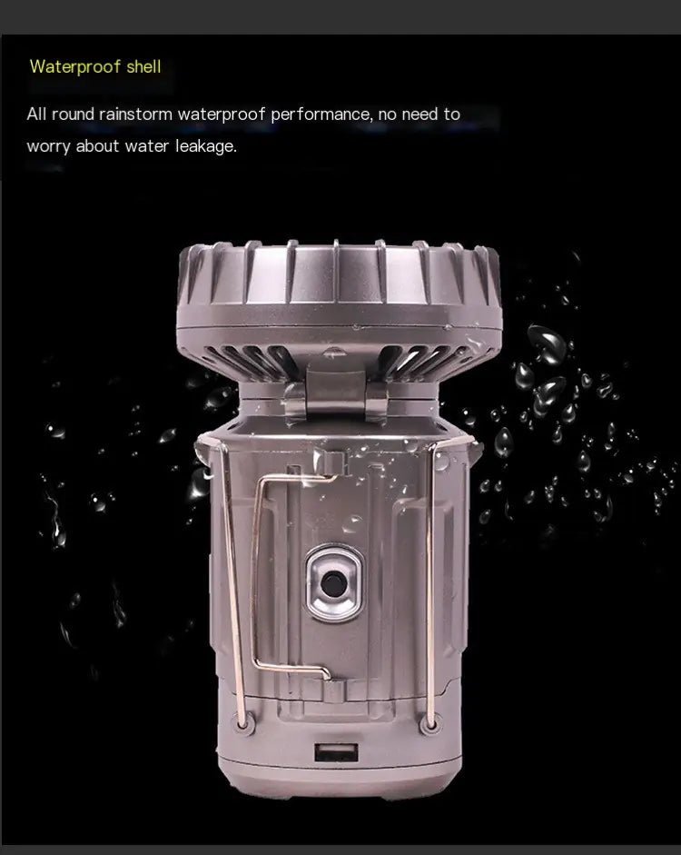 EcoBright Camping FanLight - NexivoEdge