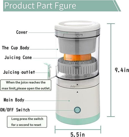 Electric Citrus Juicer : Ideal for juicing halved citrus fruits - Nexivo