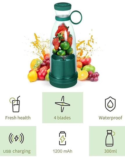 Electric Portable Mini Juicer Bottle - Nexivo