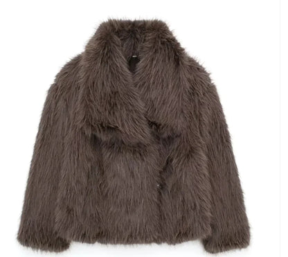 Elegant Spandex Winter Coat - NexivoEdge