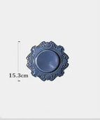 Baroque plate white 10 inches