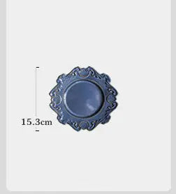 Elegant Baroque Porcelain Dinner Set NexivoEdge