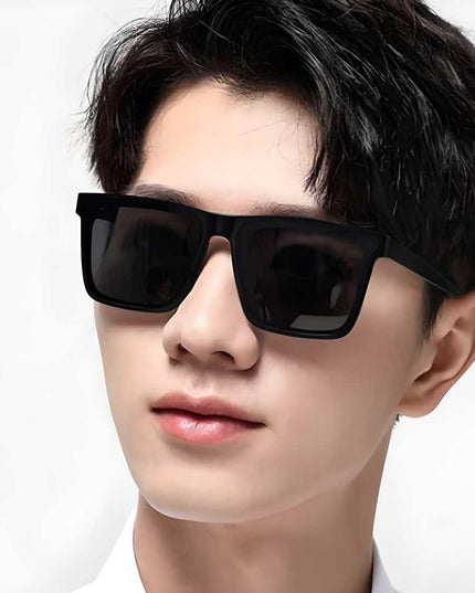 Full Rim Square Branded Latest and Stylish Sunglasses | Polarized and 100% UV Protected | For Men & Women | Large - Nexivo