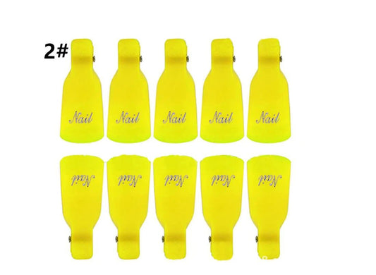 Gel Nail Polish Remover Clips - NexivoEdge