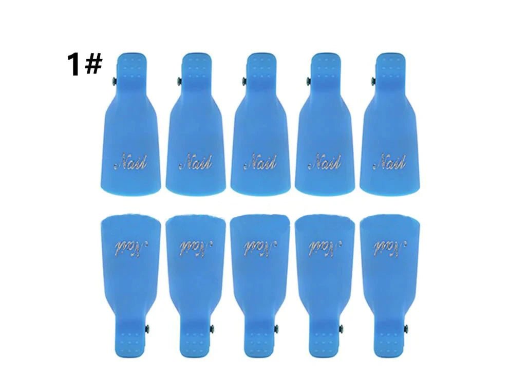 Gel Nail Polish Remover Clips - NexivoEdge