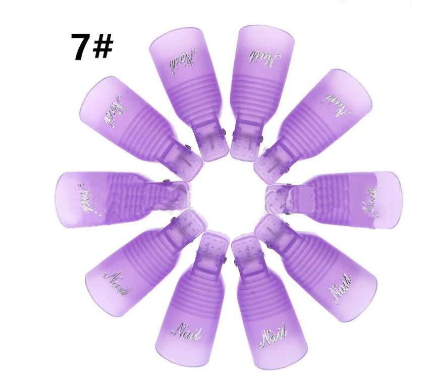 Gel Nail Polish Remover Clips - NexivoEdge