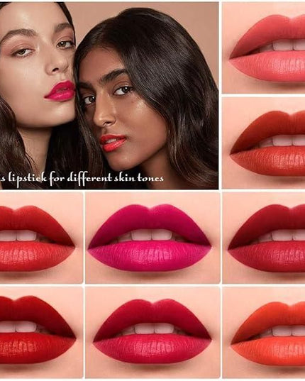Huda Beauty matte Finishing Lipstick ( Pack of 12 ) - Nexivo