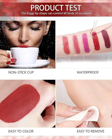 Huda Beauty matte Finishing Lipstick ( Pack of 12 ) - Nexivo