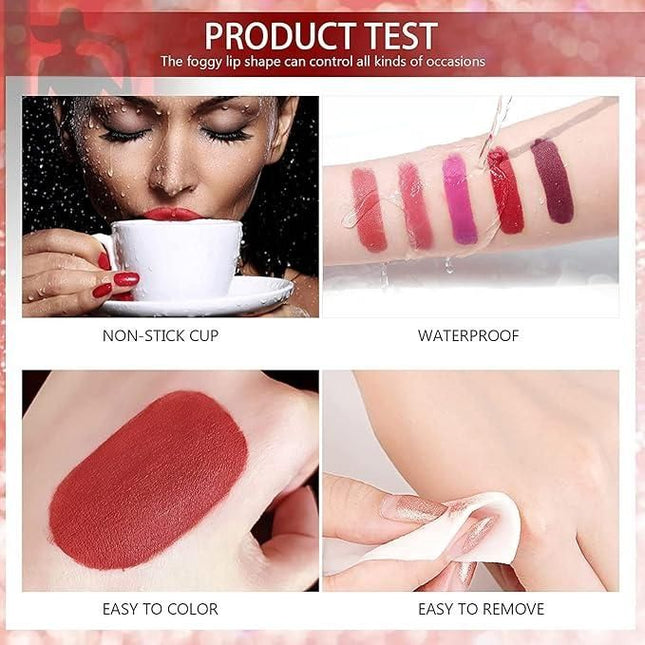 Huda Beauty matte Finishing Lipstick ( Pack of 12 ) - Nexivo