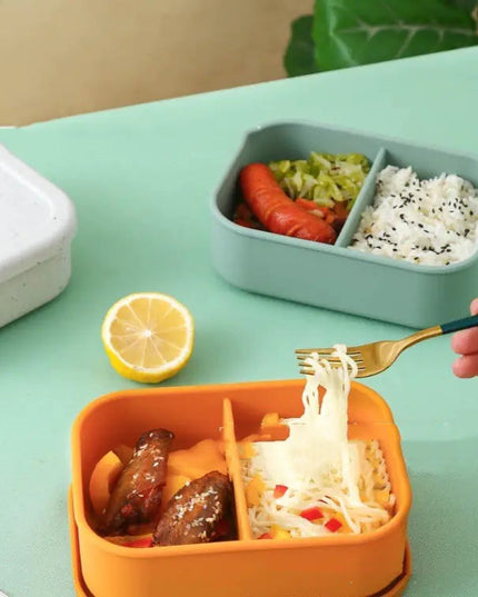 Silicone Fresh-keeping Box with Two Compartments NexivoEdge