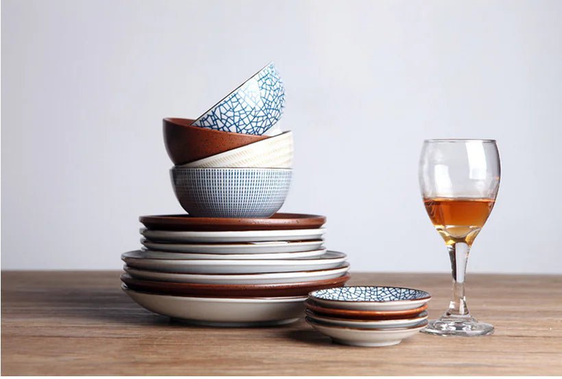 Japanese Ceramic Plates for Sushi and Snacks - NexivoEdge