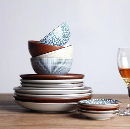Japanese Ceramic Plates for Sushi and Snacks - NexivoEdge